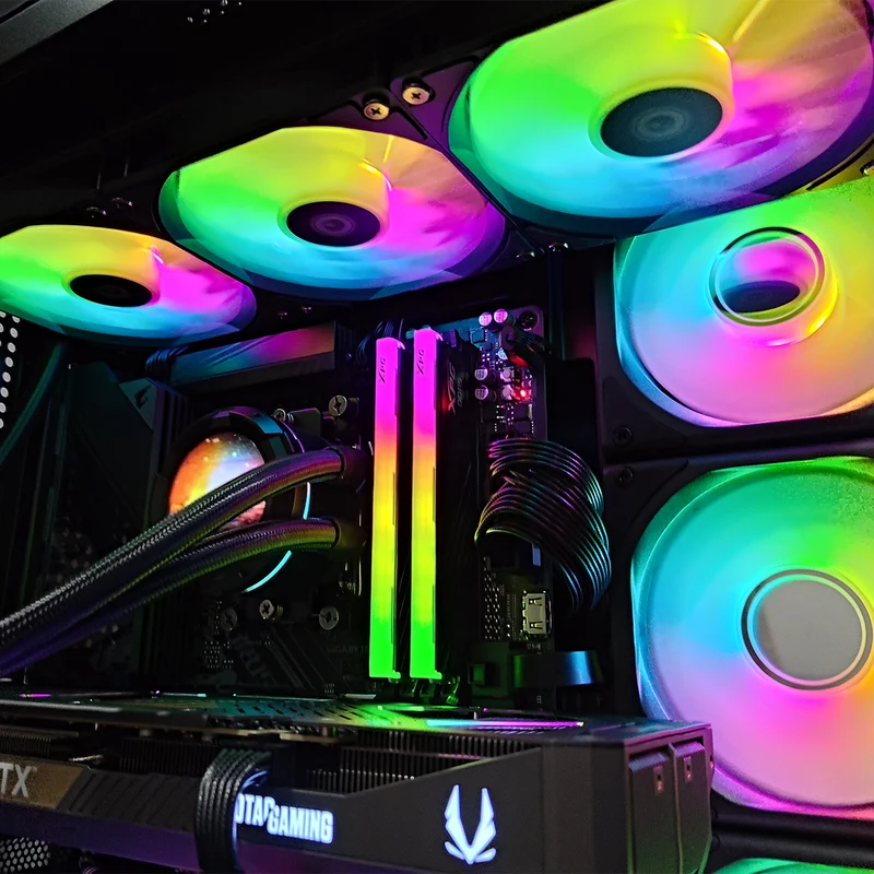 Optima TK-2 Black Desktop Gaming PC | AMD Ryzen 7 9700X | 32GB RAM | 1TB SSD | RTX 5070 Ti OC | Windows 11 Pro