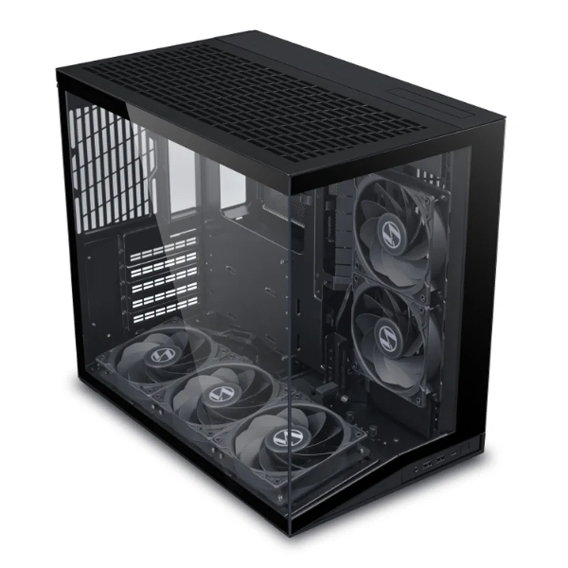 Lian Li O11 Dynamic Mini V2 Flow ATX / Micro-ATX / Mini-ITX PC Case (Black, White)