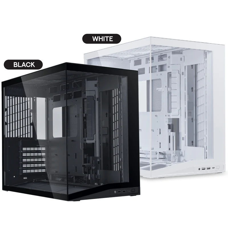 Lian Li O11 Dynamic Mini V2 ATX / Micro-ATX / Mini-ITX PC Case (Black, White)