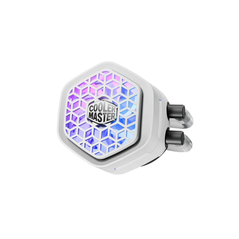 Cooler Master MasterLiquid Atmos II 360 VRM Fan CPU Cooler (Black, White)