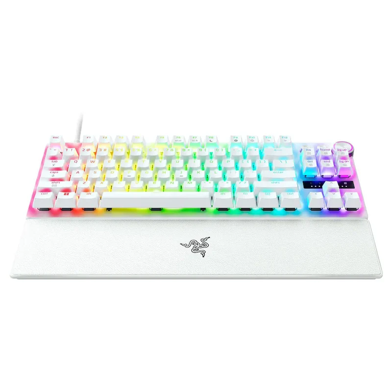 Razer Huntsman V3 Pro Tenkeyless 8KHz Analog Optical Esports Keyboard (White)