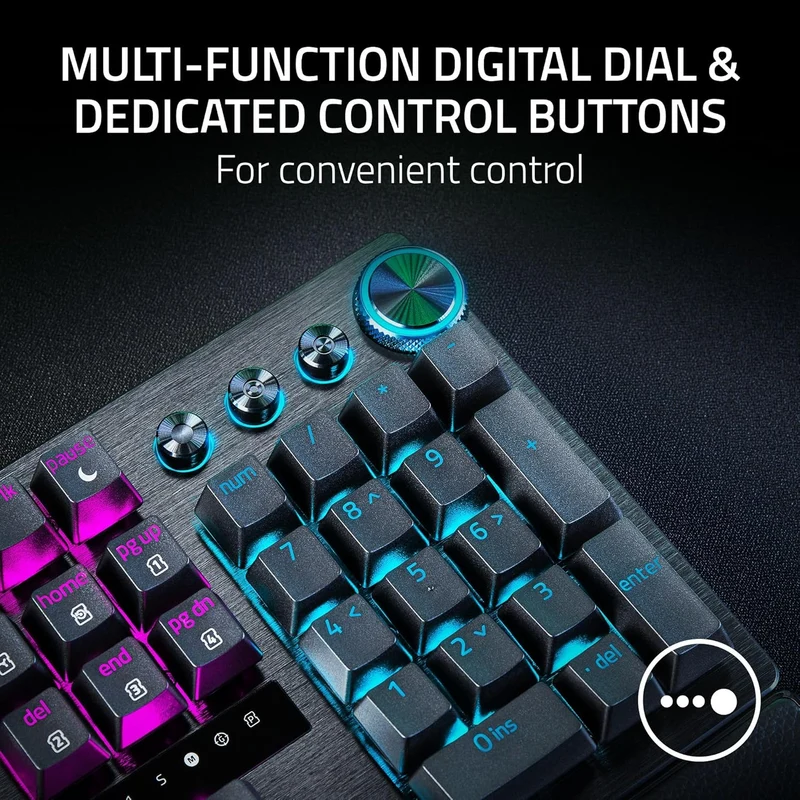 Razer Huntsman V3 Pro 8KHz Analog Optical Esports Keyboard (Black)