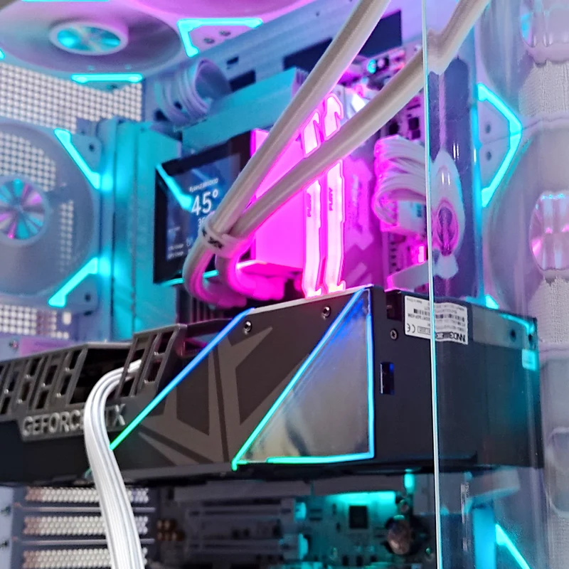Ultra Quantum White Desktop Gaming PC | AMD Ryzen 7 9800X3D | 32GB RAM | 2TB SSD | RTX 5080 | Windows 11 Pro