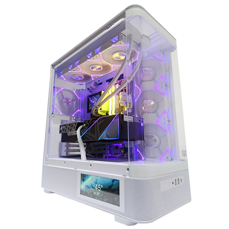 Ultra Quantum White Desktop Gaming PC | AMD Ryzen 7 9800X3D | 32GB RAM | 2TB SSD | RTX 5080 | Windows 11 Pro