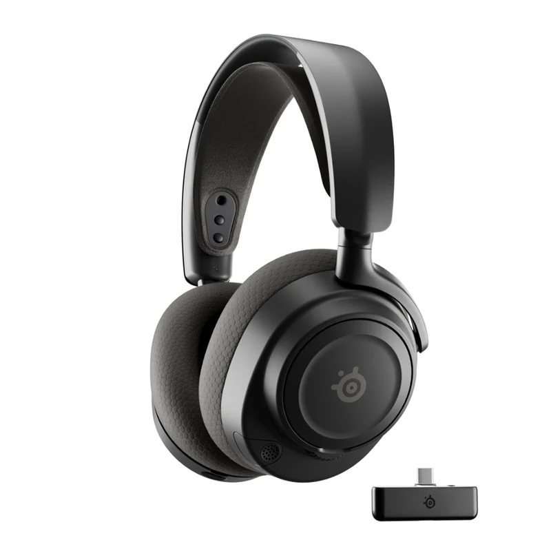 SteelSeries Arctis Nova 7 Gen 2 Wireless Gaming Headset for PC (Black, White, Magenta)