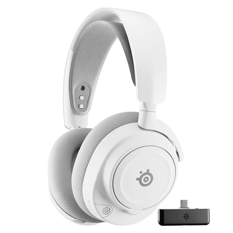 SteelSeries Arctis Nova 7 Gen 2 Wireless Gaming Headset for PC (Black, White, Magenta)