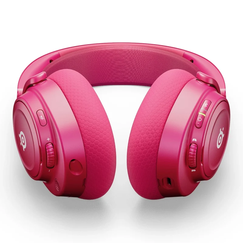 SteelSeries Arctis Nova 7P Gen 2 Wireless Gaming Headset for Playstation (White, Magenta, Black)