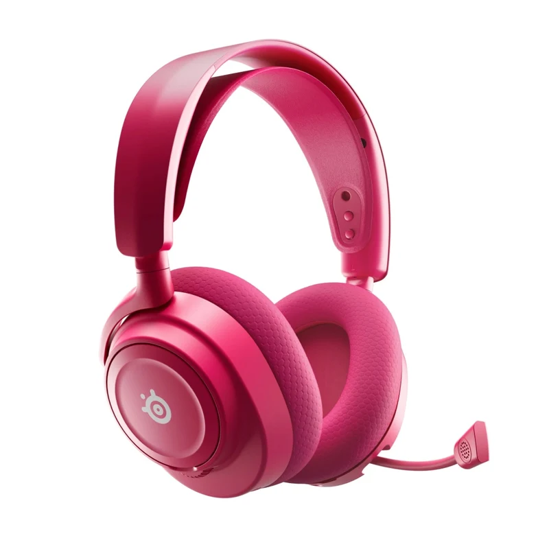 SteelSeries Arctis Nova 7P Gen 2 Wireless Gaming Headset for Playstation (White, Magenta, Black)