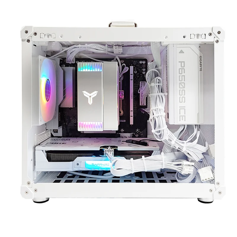Sigma C6 Max White Desktop Gaming PC | AMD Ryzen 5 8400F | 16GB RAM | 1TB SSD | RX 9060 XT | Windows 11 Pro