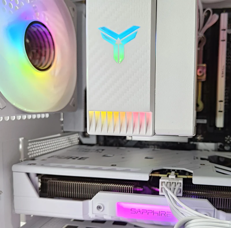 Sigma C6 Max White Desktop Gaming PC | AMD Ryzen 5 8400F | 16GB RAM | 1TB SSD | RX 9060 XT | Windows 11 Pro