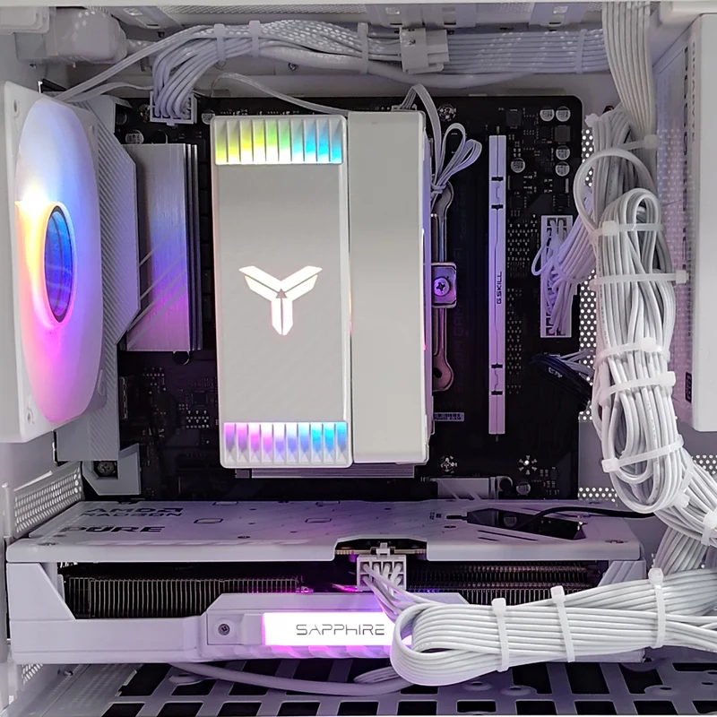 Sigma C6 Max White Desktop Gaming PC | AMD Ryzen 5 8400F | 16GB RAM | 1TB SSD | RX 9060 XT | Windows 11 Pro