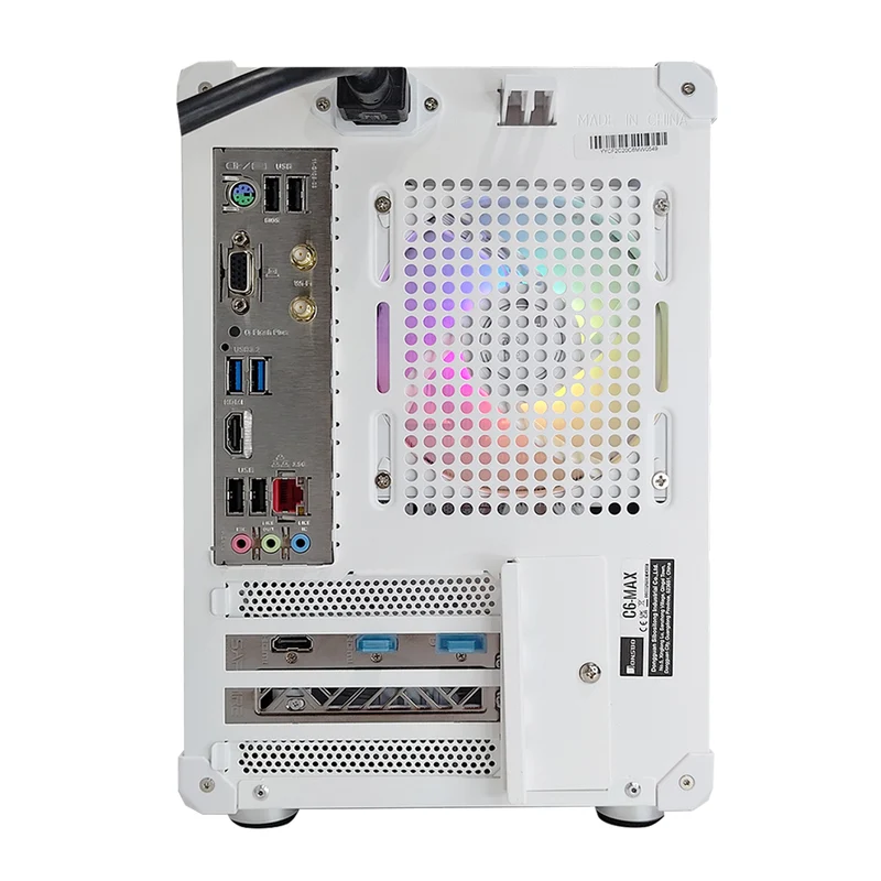 Sigma C6 Max White Desktop Gaming PC | AMD Ryzen 5 8400F | 16GB RAM | 1TB SSD | RX 9060 XT | Windows 11 Pro