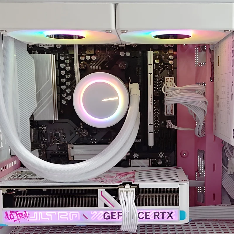 Sigma Z20 Pink/White Desktop Gaming PC | AMD Ryzen 5 7500F | 16GB RAM | 1TB SSD | RTX 5060 Ti OC | Windows 11 Pro