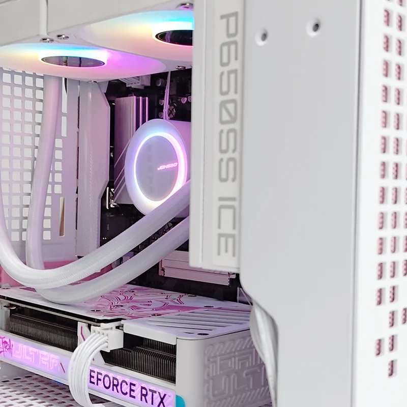 Sigma Z20 Pink/White Desktop Gaming PC | AMD Ryzen 5 7500F | 16GB RAM | 1TB SSD | RTX 5060 Ti OC | Windows 11 Pro