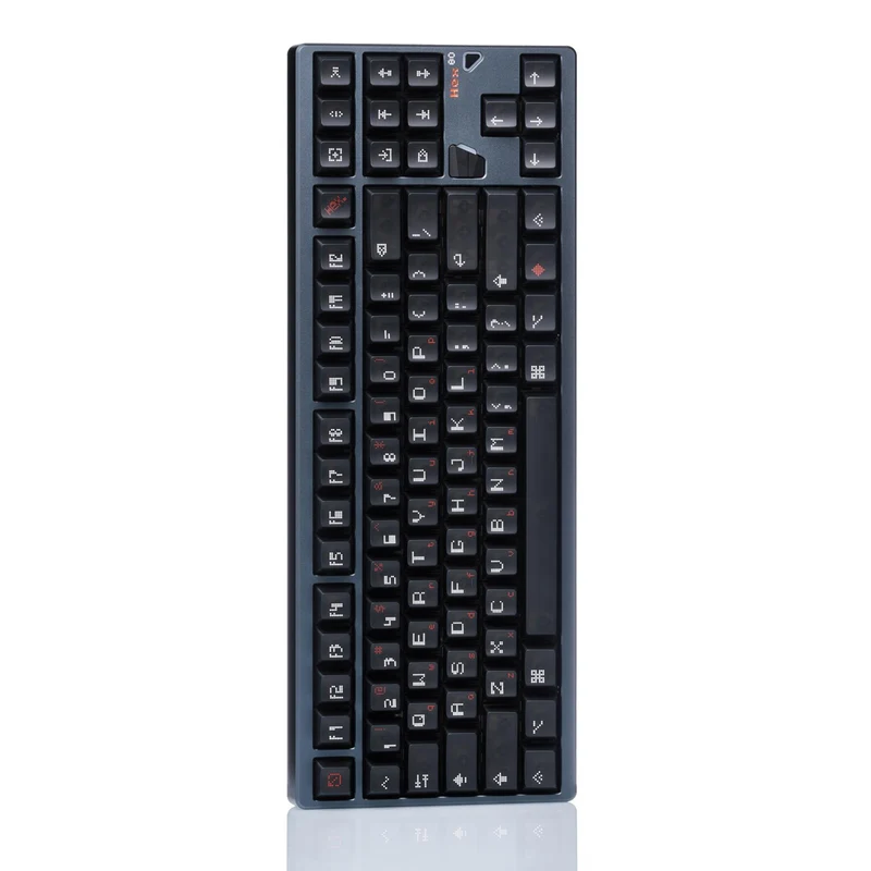 ATK x QK Hex80 RGB Wired 88 Keys Gasket Mount Aluminum CNC Case Hot-Swappable Mechanical Keyboard (Ti OWLAB Switch) (Anodized Grey, Anodized Purple, Anodized Sandgold, Spray Coated Babypink, Spray Coated Spark)