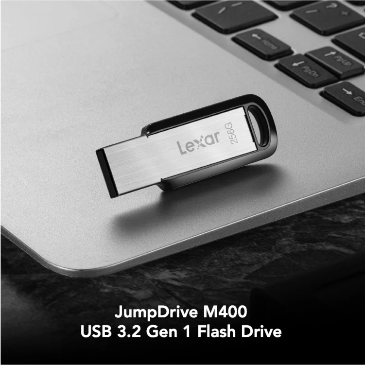 Lexar JumpDrive M400 256GB USB 3.2 Gen 1 150MB/s Read Flash Drive (LJDM400256G-BNBNG)