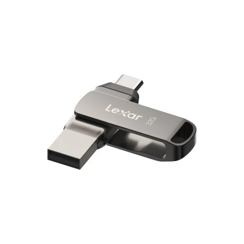 Lexar JumpDrive Dual Drive D400 USB 3.2 Gen 1 Type-C & Type-A 100MB/s Read Flash Drive (32GB, 64GB)