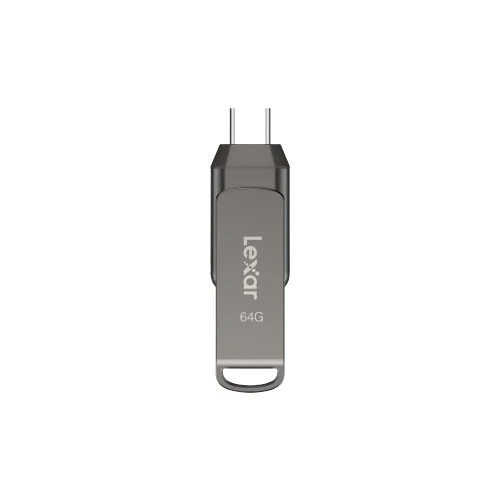 Lexar JumpDrive Dual Drive D400 USB 3.2 Gen 1 Type-C & Type-A 100MB/s Read Flash Drive (32GB, 64GB)