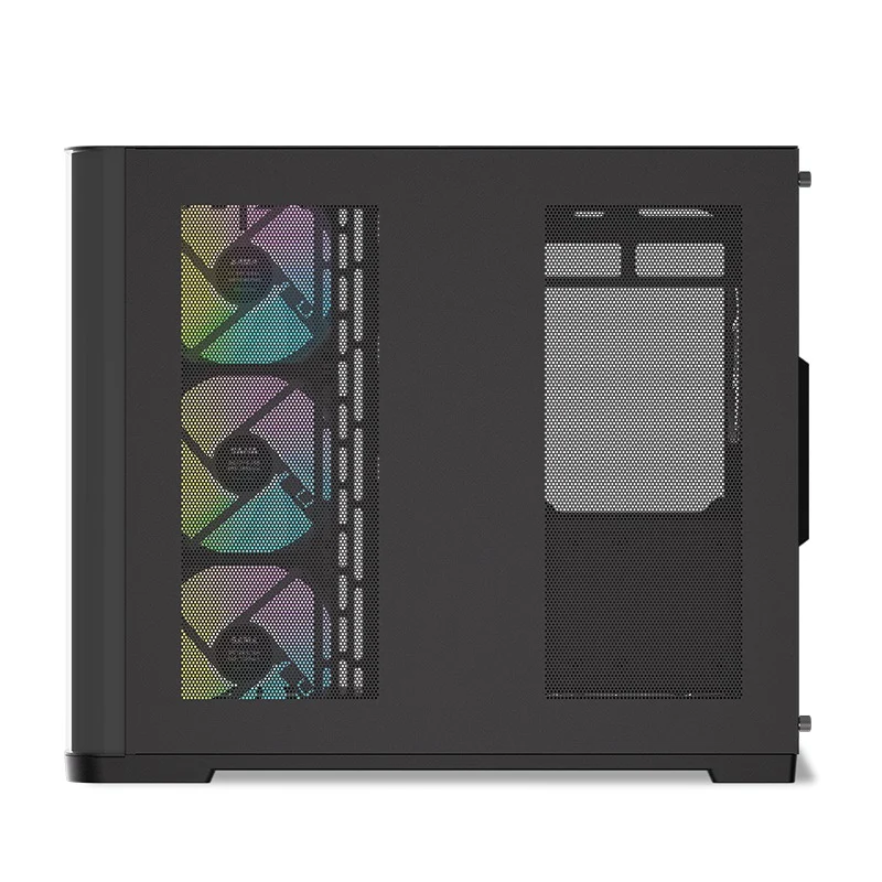 Sama V60 Mid-Tower Dual Chamber PC Case (Black, White)