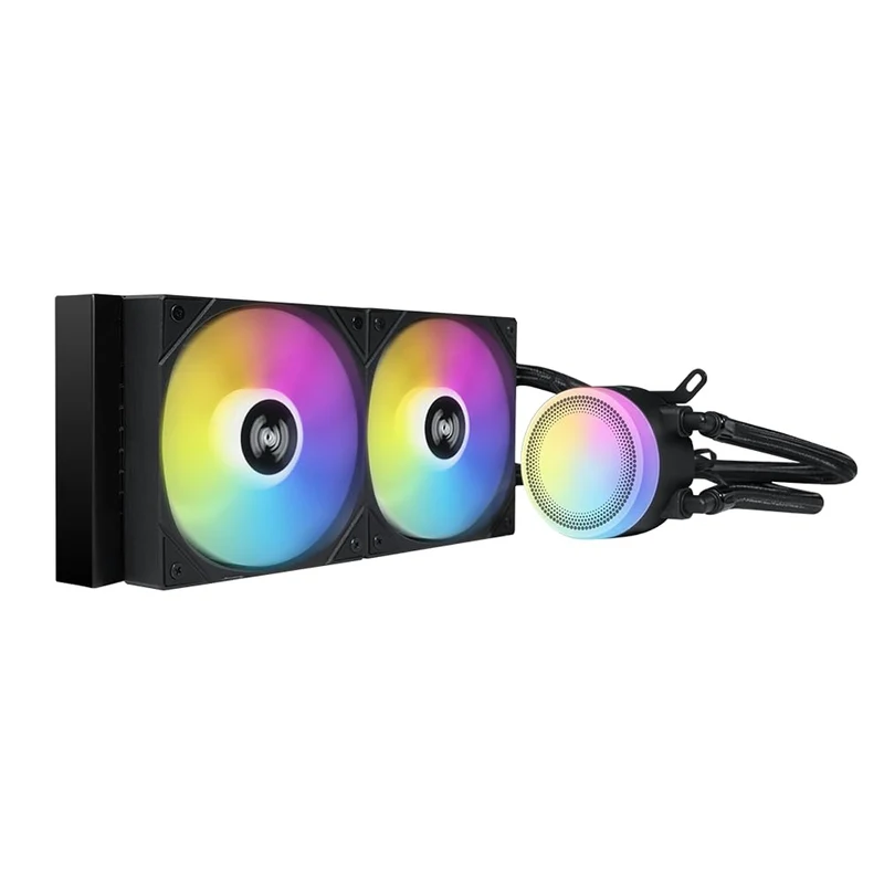 Sama L40 240mm ARGB AIO CPU Cooler (Black, White)