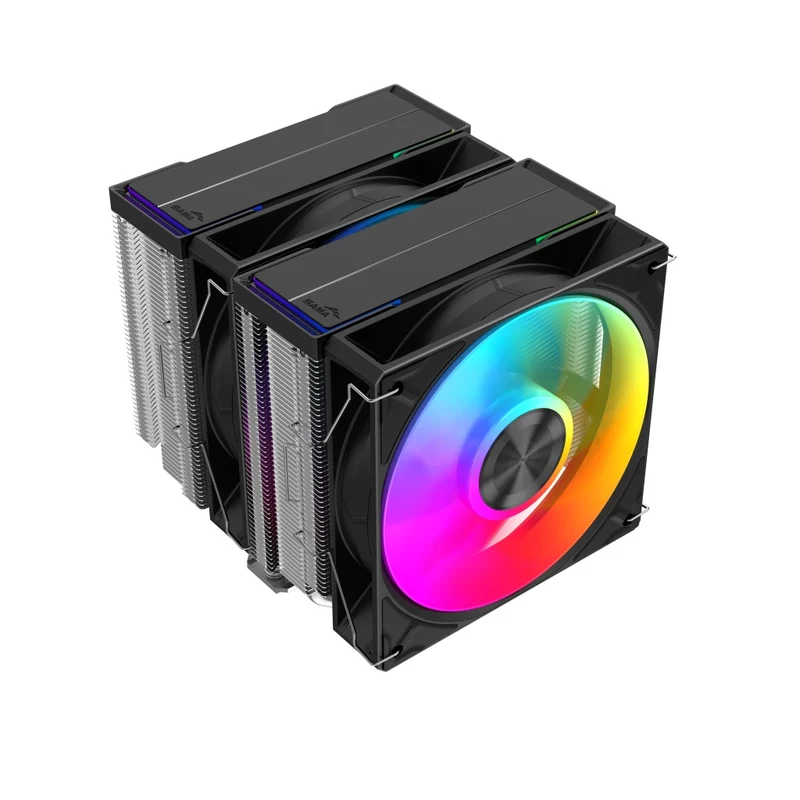 Sama A60L Dual Tower ARGB CPU Air Cooler (Silver) (A60-XXWAYX0X-G)