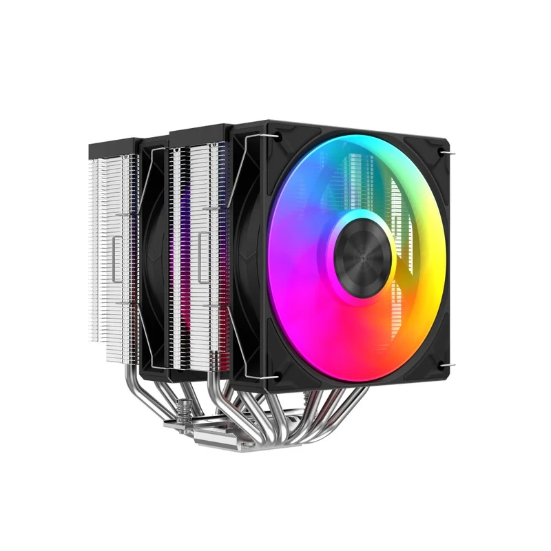 Sama A60L Dual Tower ARGB CPU Air Cooler (Silver) (A60-XXWAYX0X-G)