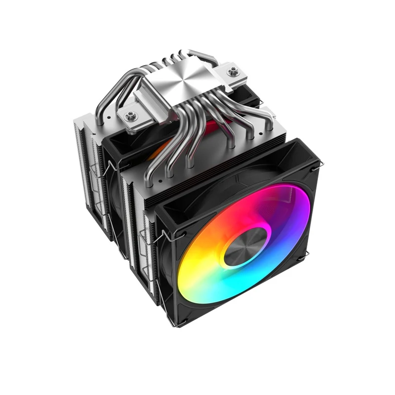 Sama A60L Dual Tower ARGB CPU Air Cooler (Silver) (A60-XXWAYX0X-G)