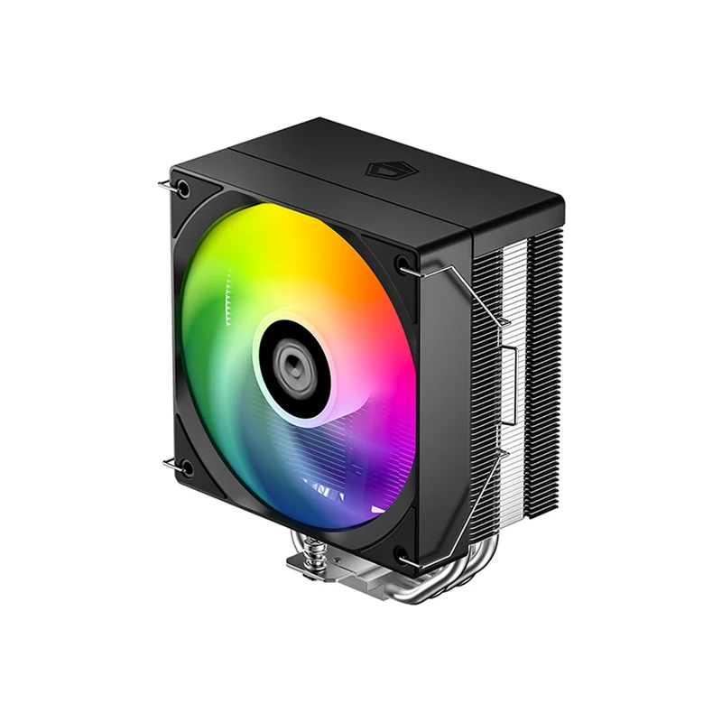 ID-Cooling SE-214-XT V2 ARGB CPU Cooler with 120mm PWM Fan (Black)