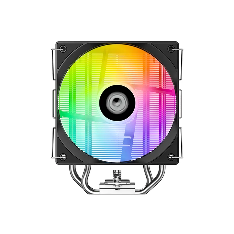 ID-Cooling SE-214-XT V2 ARGB CPU Cooler with 120mm PWM Fan (Black)