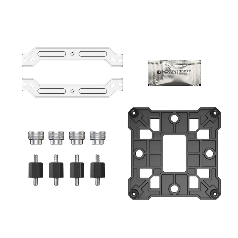 ID-Cooling SE-214-XT V2 ARGB CPU Cooler with 120mm PWM Fan (Black)