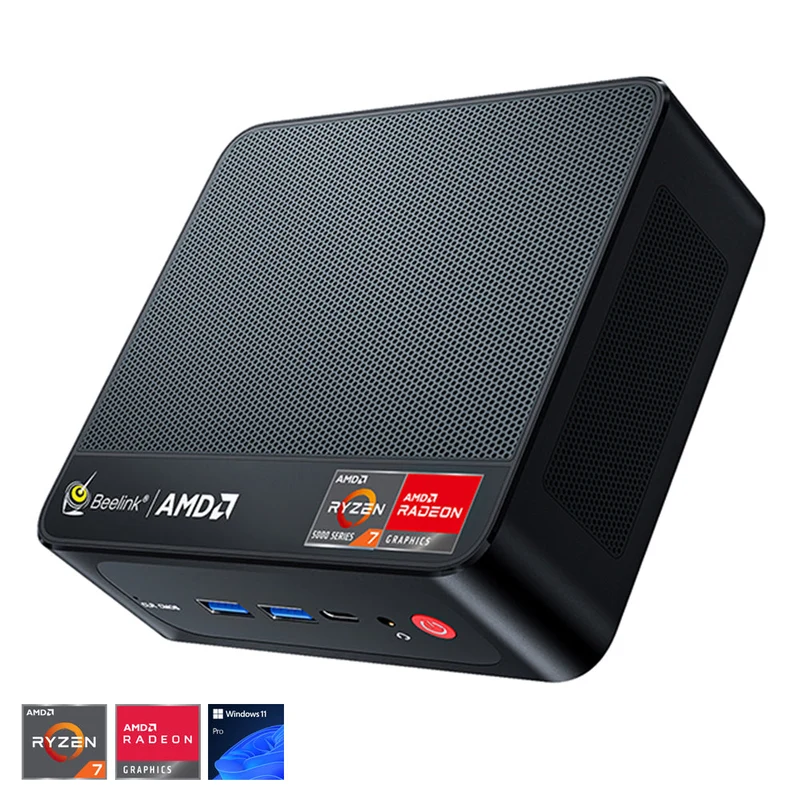 Beelink SER5 Pro AMD Ryzen 7 5800H (16GB+500GB | 32GB+1TB) Windows 11 Pro Mini PC