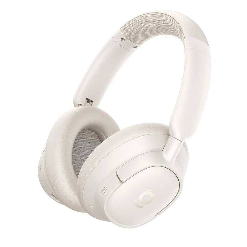 Baseus Bass BH1 NC Wireless Noise Cancelling Headphone (Starlight Off-White) (A0203702)