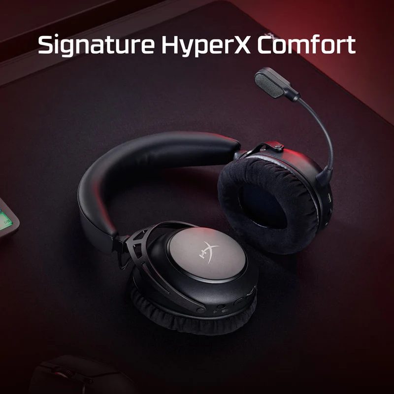 HyperX Cloud Alpha 2 Wireless Gaming Headset for PC/PS5/PS4/Nintendo Switch/Mobile (Black) (AJ5C7AA)