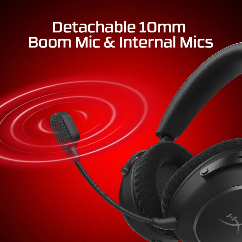HyperX Cloud Alpha 2 Wireless Gaming Headset for PC/PS5/PS4/Nintendo Switch/Mobile (Black) (AJ5C7AA)