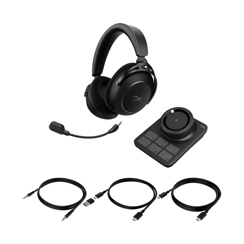 HyperX Cloud Alpha 2 Wireless Gaming Headset for PC/PS5/PS4/Nintendo Switch/Mobile (Black) (AJ5C7AA)