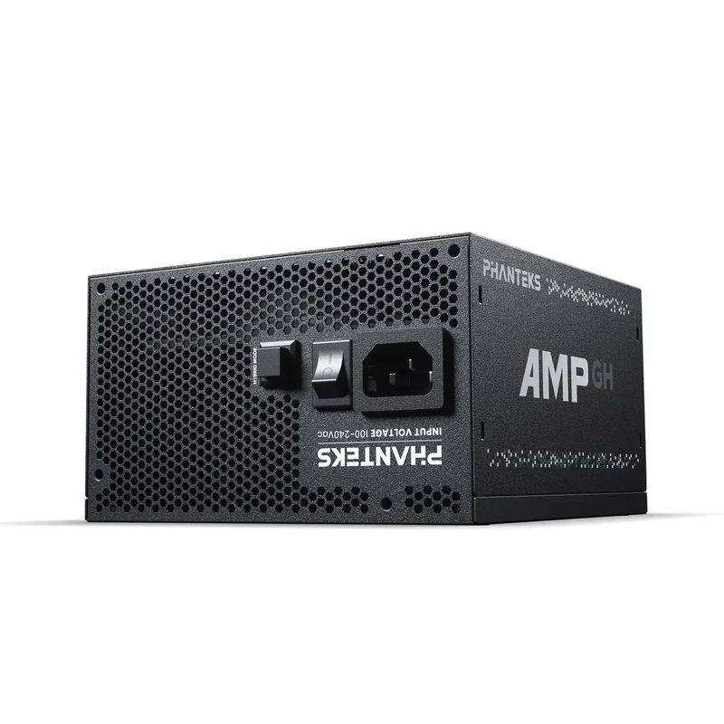 Phanteks AMP GH 850W Fully Modular 80+ Gold ATX 3.1 PCIe 5.1 Power Supply (Black, White)