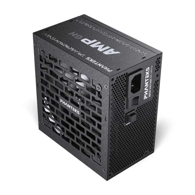 Phanteks AMP GH 850W Fully Modular 80+ Gold ATX 3.1 PCIe 5.1 Power Supply (Black, White)