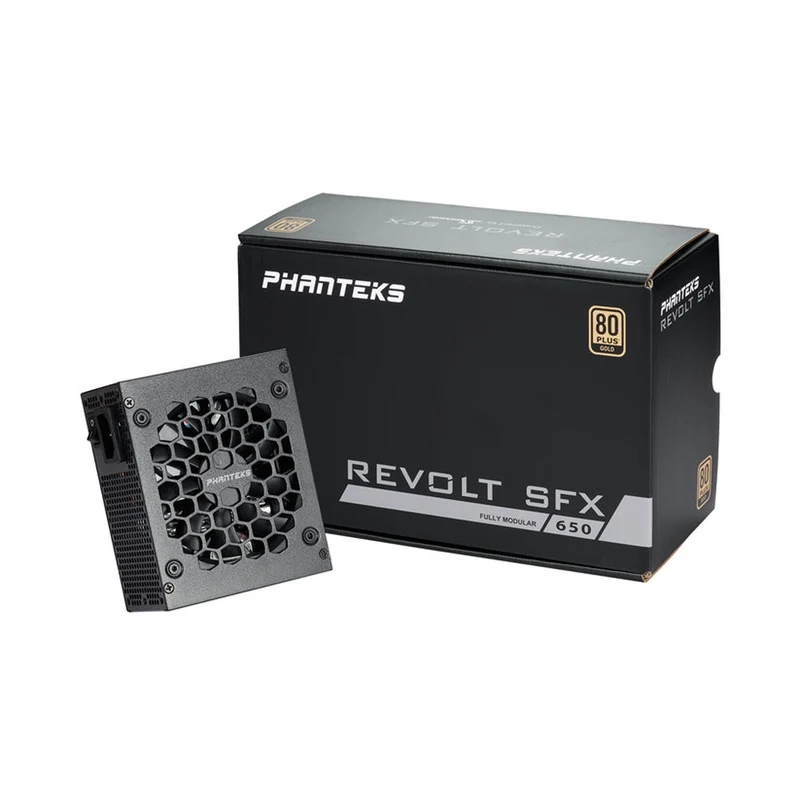Phanteks Revolt 650W SFX Fully Modular 80+ Gold Power Supply (PH-P650GSF-US)