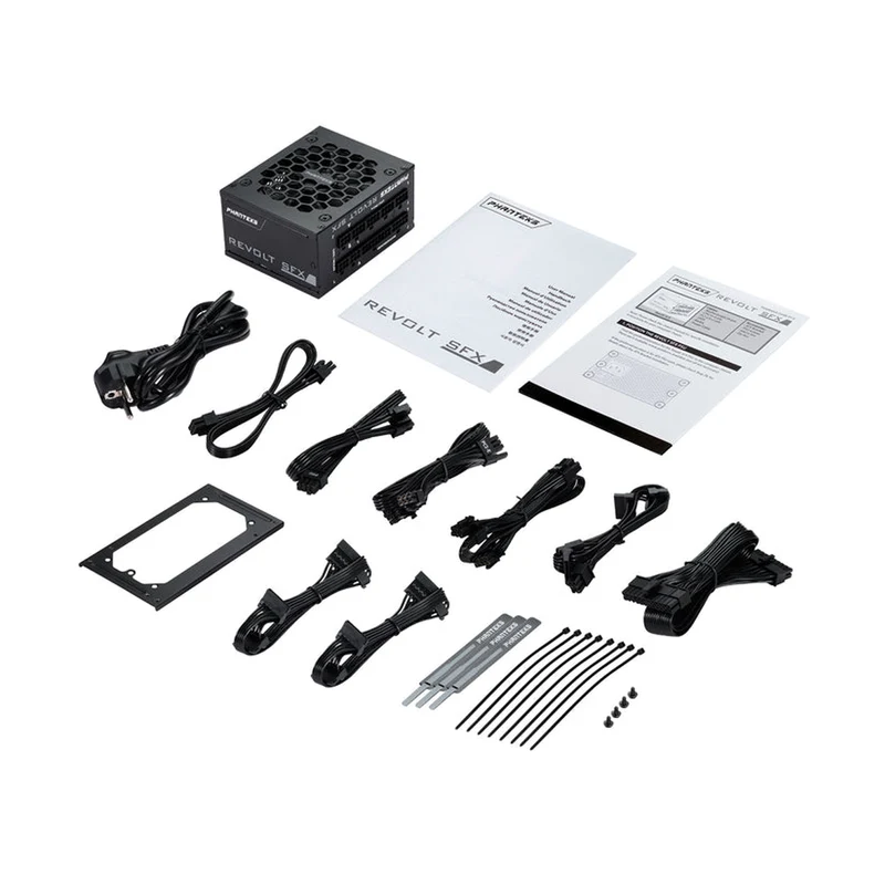 Phanteks Revolt 650W SFX Fully Modular 80+ Gold Power Supply (PH-P650GSF-US)