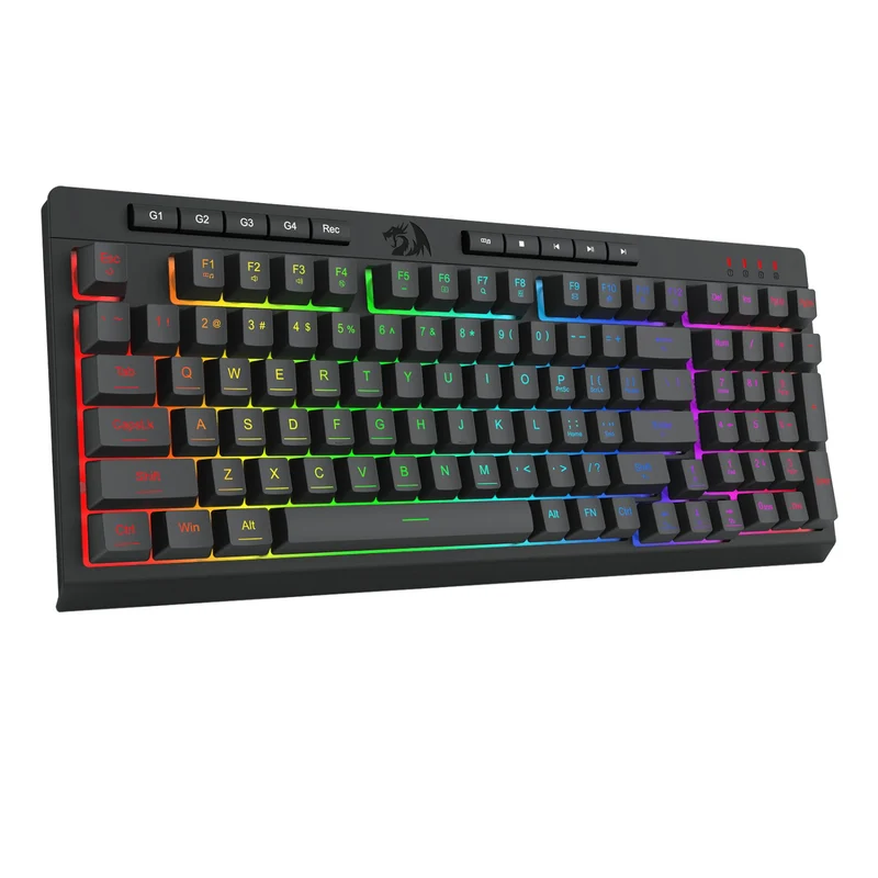 Redragon S148 4-in-1 Gamer Bundle (Wired Backlighting Keyboard, Mouse, Headset & Mouse Pad)