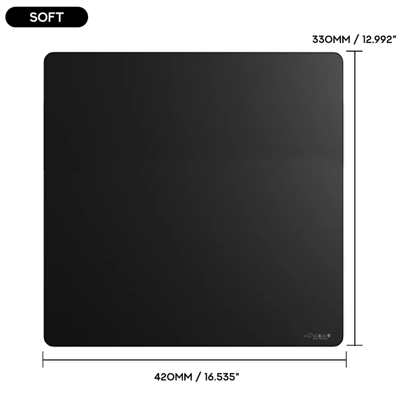 Artisan Ninja FX Zero Gaming Mousepad - Black (XSOFT, SOFT, MID) (L, XL, XXL)