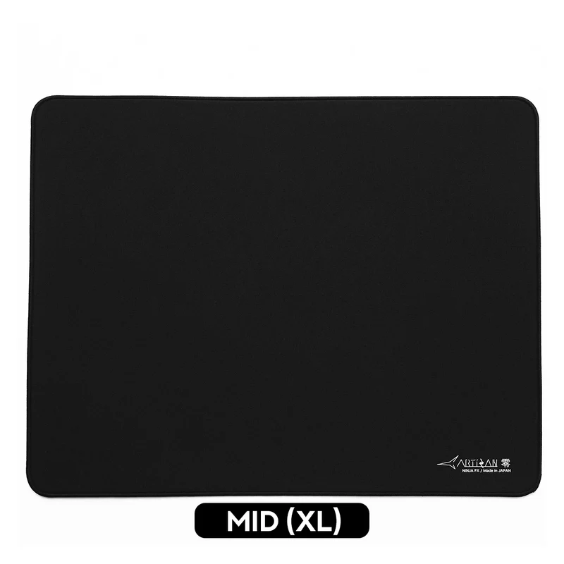 Artisan Zero Classic Gaming Mousepad - Black (XSOFT, SOFT, MID) (L, XL)