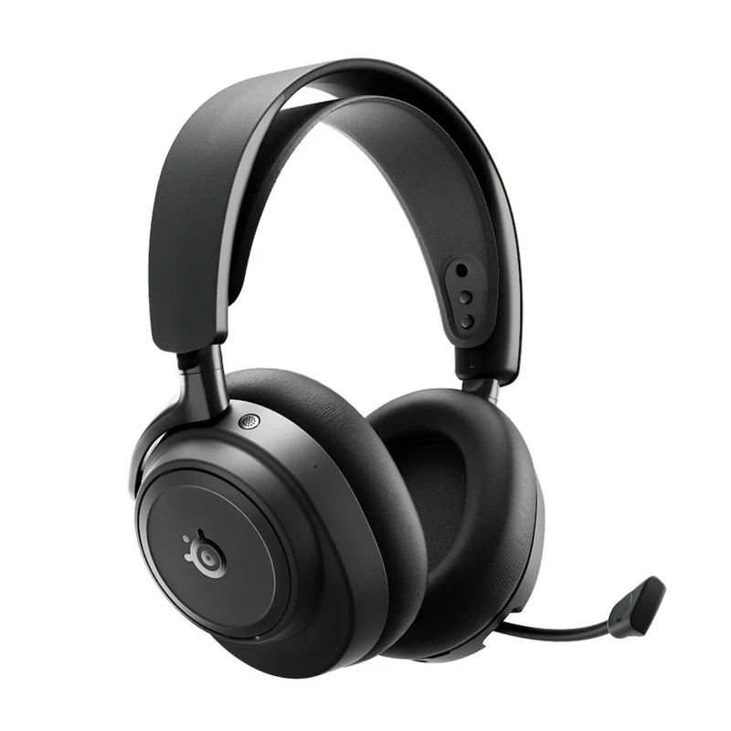 SteelSeries Arctis Nova Elite Hi-Res Wireless Gaming Headset for PC / Playstation / Nintendo Switch / Mobile / Xbox (Obsidian, Sage & Gold)