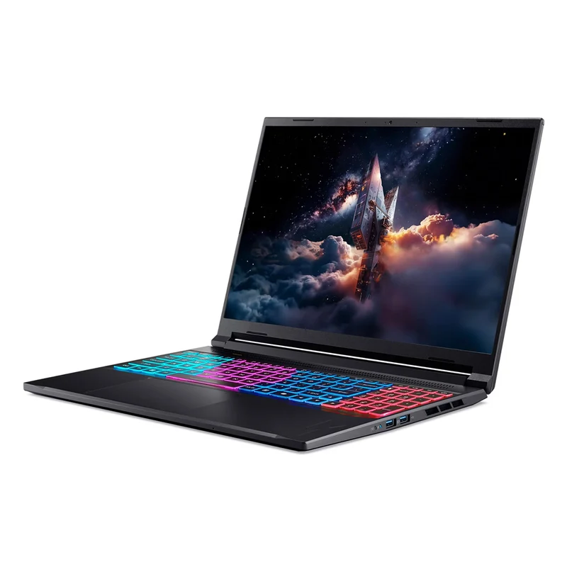 Acer Nitro V 16S AI ANV16S-41-R6TM Gaming Laptop (Obsidian Black) | 16" WQXGA (2560x1600) | 180Hz IPS | Ryzen 5 240 | 16GB RAM | 512GB SSD | RTX 5050 | Windows 11 Home | Acer VX15 Backpack