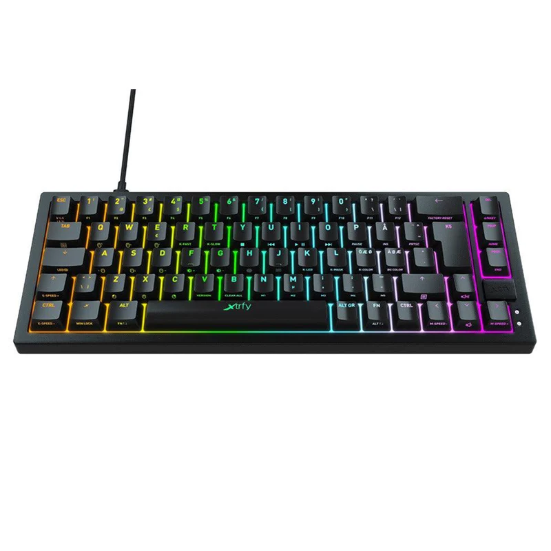 Cherry Xtrfy K5 RGB Compact 65% Mechanical Gaming Keyboard (Black)