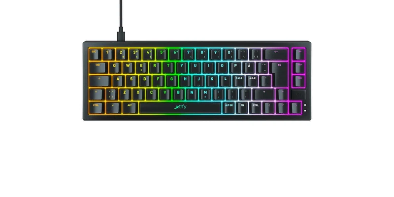 Cherry Xtrfy K5 RGB Compact 65% Mechanical Gaming Keyboard (Black)