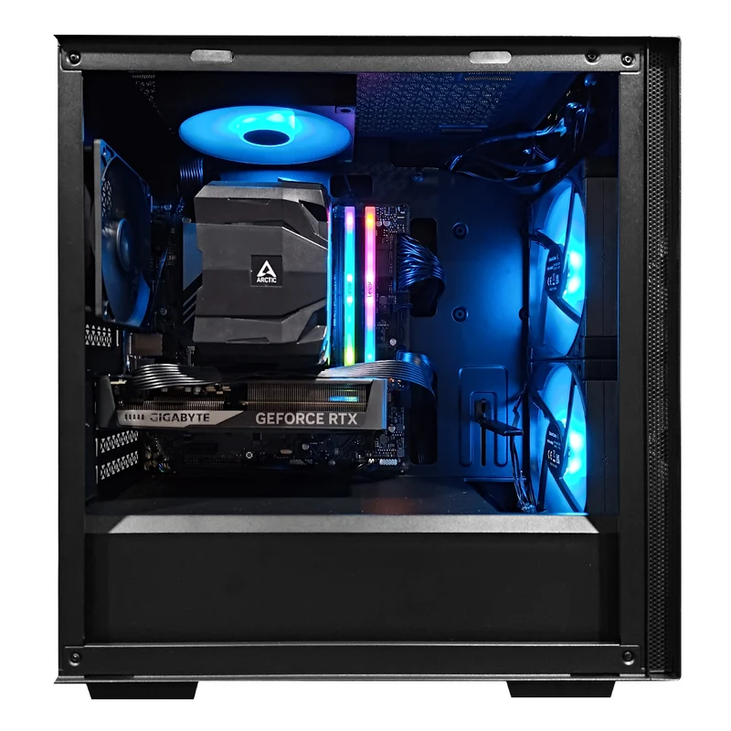 Aurora Macube 110 Black Desktop Gaming PC | Intel i5 13600KF | 32GB RAM | 1TB SSD | RTX 5060 TI | Windows 11 Pro