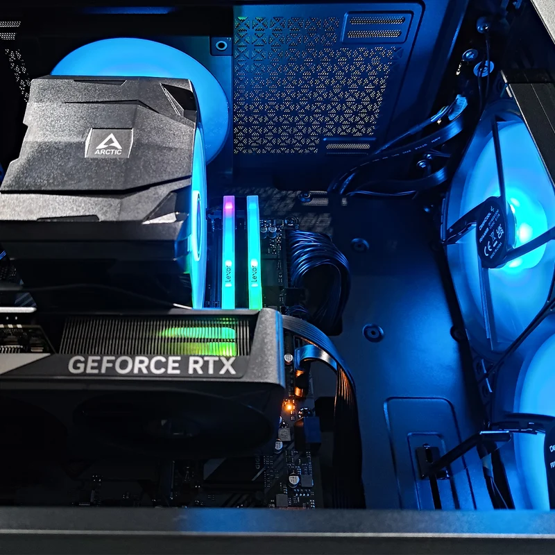 Aurora Macube 110 Black Desktop Gaming PC | Intel i5 13600KF | 32GB RAM | 1TB SSD | RTX 5060 TI | Windows 11 Pro
