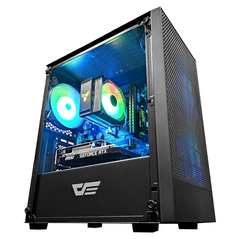 Alpha M305 Black Desktop Gaming PC | AMD Ryzen 5 5500 | 16GB RAM | 512GB SSD | RTX 3050 | Windows 11 Pro