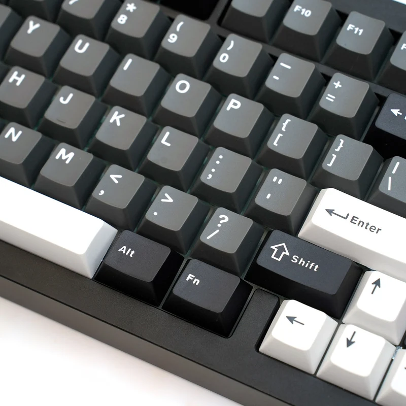 Akko Mineral 01 VIA Black & Silver Aluminum Curved Design Case Multi-Mode RGB Hot-Swappable Mechanical Keyboard (Akko Stellar Rose Switch)